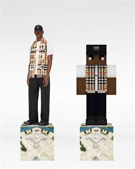 burberry x minecraft pop up